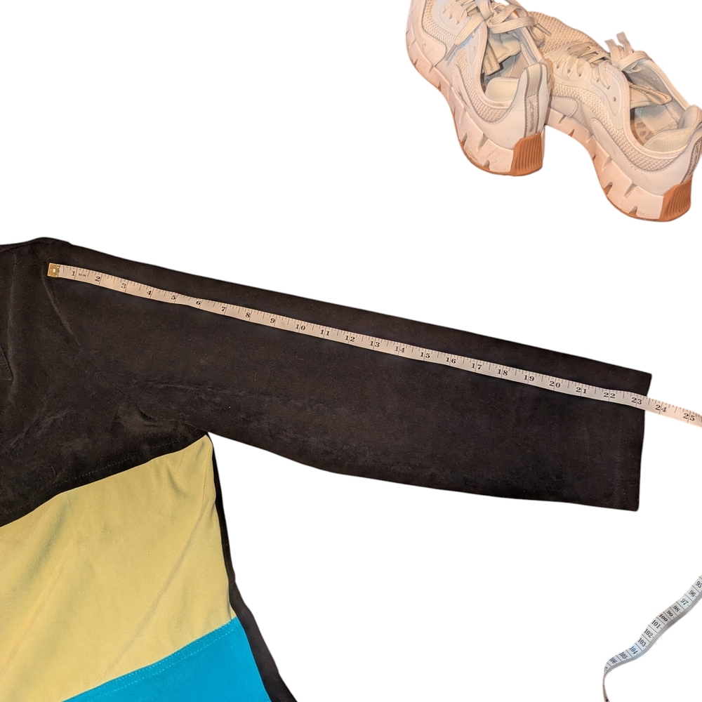 Women's Vibrant Patchwork Blazer - image 6